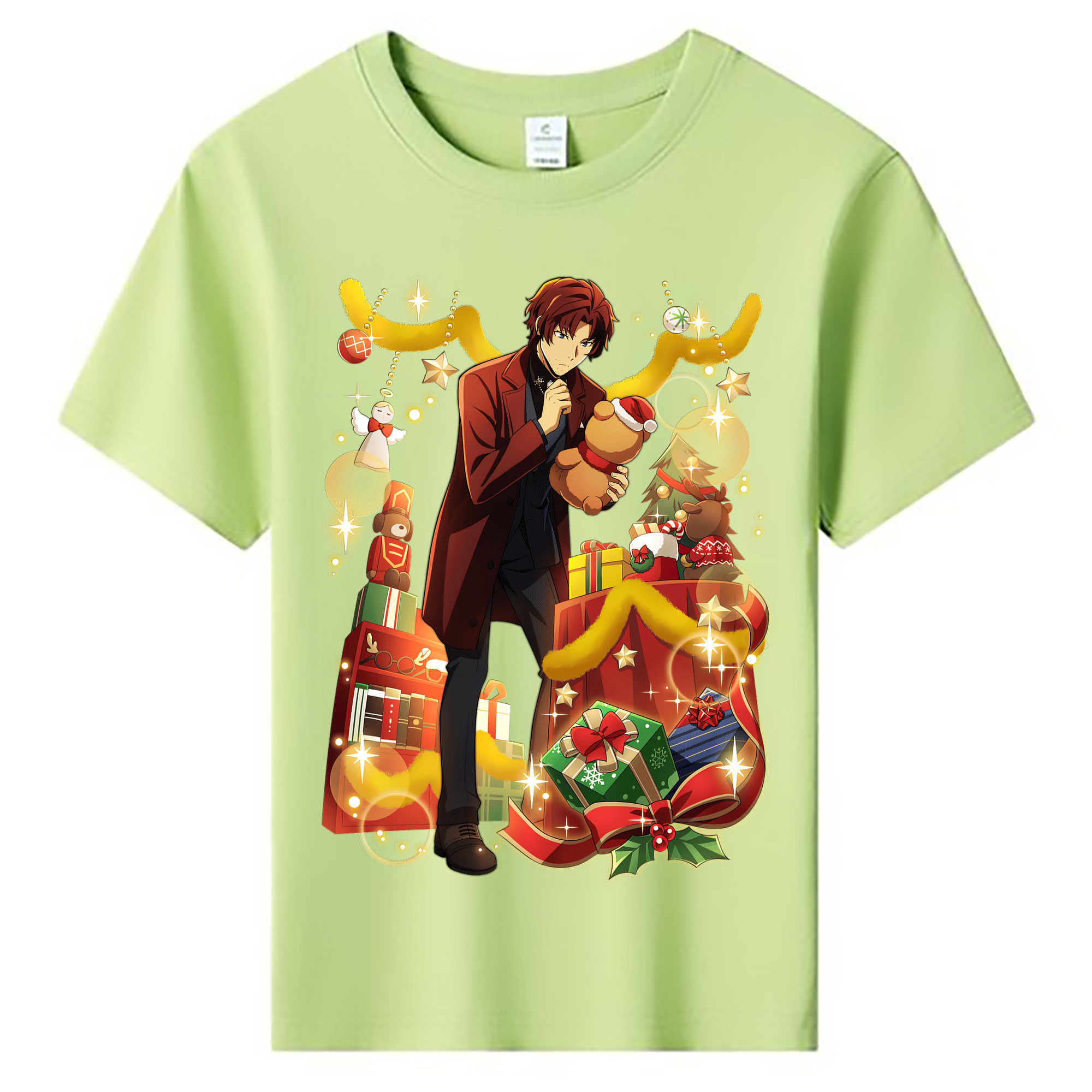 （画像用） 文豪ストレイドッグス Bungo Stray Dogs 綿100％キッズTシャツ（フロントプリント）